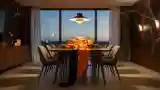 Mid-Century Modern Dining Elegance