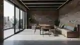 Łazienka Loft z Klinkierem