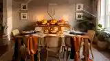 Golden Feast in Bohemian Elegance