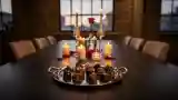 Loft Dining Room with Elegant Table