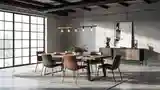 Industriálny jadalnia z betonu