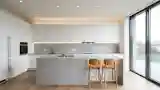 Modern Kitchen with Concrete Countertops