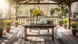 High-End Rustic Terrace