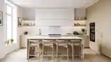 Scandinavian Kitchen with Wood