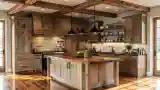 Rustic Wood Kitchen with Character