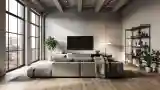 Salon Wysokiej Klasy z Betonem