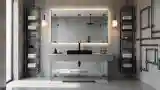 Minimalist Industrial Bathroom
