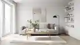 Skandynawski salon w elegancji