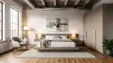 Refined Industrial Bedroom