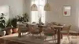 Elegancka Jadalnia w Stylu Boho