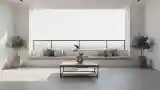 City View in a White Lounge
