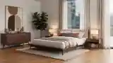 Elegant Mid-Century Modern Bedroom