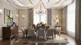 Elegant Dining Room in Modern Classic Style