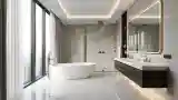 White Marble Spa Bathroom