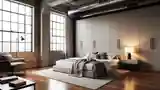 Luksusowy Loft Sypialnia