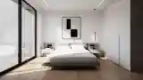 Minimalist Bedroom with Floating Bed