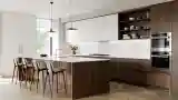 Kuchnia elegancji drewnianej