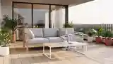 Terrasa Skandynawska z Drewnem