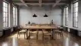 Concrete and Wood Elegance
