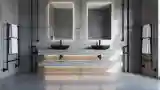 Minimalist Industrial Bathroom