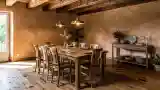Elegancka Jadalnia W Stylu Rustyku
