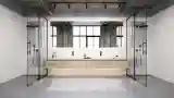 Minimalist Industrial Bathroom