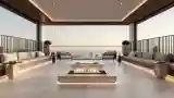 Terrace Lounge with Fire Feature