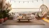 Boho Taras z Wizytą