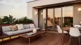 Mid Century Modern Terrace Elegance