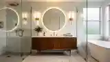 Minimalist Bathroom with Warm Luxury