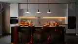 Minimalist Kitchen with Ambient Lighting