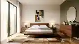 Sunlit Mid Century Modern Bedroom