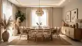 Elegancka Sala Stolowa w Stylu Bohemian