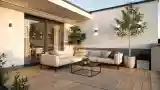 Minimalist Outdoor Lounge