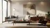Luminous Mid-Century Modern Living Room