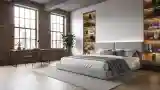 Sypialnia w stylu industrialnym