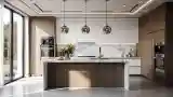 Glamour Kitchen with Marble