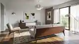 Luminous Mid-Century Modern Living Room
