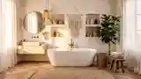 Bazarnik Boho z Marmurową Wanną