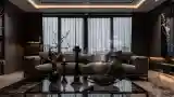 Marble Elegance Living Room