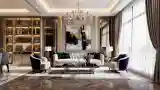 Glamorous Living Room Elegance