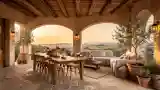 Terrasa Rustyczna z Widokiem