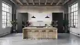 Loft Kuchnia Z Wizytą Betonu