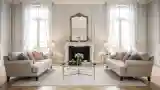Classic Parlor with Marble Fireplace
