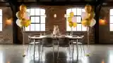 High-End Industrial Dining Room