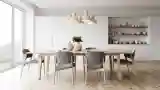 Elegant Scandinavian Dining Room