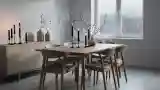 Elegant Scandinavian Dining Room