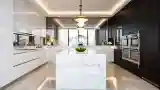 Kuchnia Glamour z Marmurem