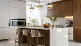 Luxury Kitchen with Marble Island
