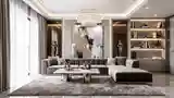 Salon Glamuru z Marmurem i Włosami